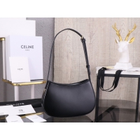 【CELINE】セリーヌ スーパーコピー ミディアム ティリー バッグ / シャイニーカーフスキン ブラック（115703BF4.38NO）
