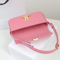 【CELINE】セリーヌ スーパーコピー ショルダーバッグ クロード / シャイニーカーフスキン ローズ（194143BF4.24OS）