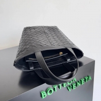 【BOTTEGA VENETA】ボッテガヴェネタ スーパーコピー イントレチャートレザーのスモールトートバッグ ネロ（754916VCPP11019）