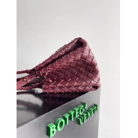 【BOTTEGA VENETA】ボッテガヴェネタ スーパーコピー スモール パラシュート ショルダーバッグ ワインレッド（796569）