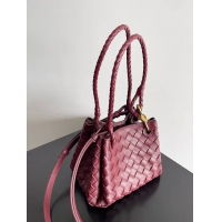 【BOTTEGA VENETA】ボッテガヴェネタ スーパーコピー スモール パラシュート ショルダーバッグ ワインレッド（796569）