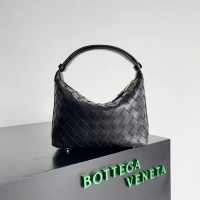 【BOTTEGA VENETA】ボッテガヴェネタ スーパーコピー イントレチャートレザーのミニショルダーバッグ ブラック（754443V3IV18425）