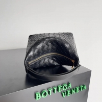 【BOTTEGA VENETA】ボッテガヴェネタ スーパーコピー イントレチャートレザーのミニショルダーバッグ ブラック（754443V3IV18425）