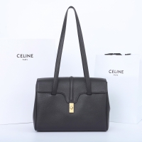 【CELINE】セリーヌ スーパーコピー ミディアム 16 ソフトバッグ グレインドカーフ ハンドバッグ（195543CR8.38NO）