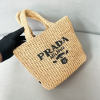 【PRADA】プラダ スーパーコピー スモール クロシェ トートバッグ ナチュラル（1BG422_2C2T_F0018_V_OOL）