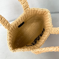 【PRADA】プラダ スーパーコピー スモール クロシェ トートバッグ ナチュラル（1BG422_2C2T_F0018_V_OOL）