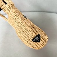 【PRADA】プラダ スーパーコピー スモール クロシェ トートバッグ ナチュラル（1BG422_2C2T_F0018_V_OOL）