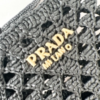 【PRADA】プラダ スーパーコピー クロシェ トートバッグ ブラック（1BG494_2M2T_F0ES7_V_OOO）