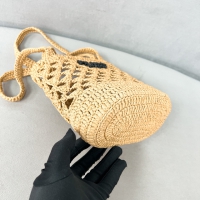 【PRADA】プラダ スーパーコピー クロシェ トートバッグ ナチュラル（1BG494_2M2T_F0018_V_OOO）