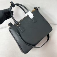 【PRADA】プラダ プラダ スーパーコピーガレリア ラージ ソフトグレインレザー バッグ ブラック（1BA274_2CYS_F0002_V_YO0）
