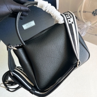 【PRADA】プラダ スーパーコピー ヴィッテロダイノソフトレザー スモール ハンドバッグ ブラック（1BC145_2DKV_F0002_V_3OM）