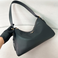 【PRADA】プラダ スーパーコピー エメ ラージ ソフトグレインレザー ショルダーバッグ ブラック（1BC228_2CYS_F0002_V_LVM）