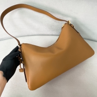 【PRADA】プラダ スーパーコピー エメ ラージ ソフトグレインレザー ショルダーバッグ キャメル（1BC228_2CYS_F03BH_V_LVM）