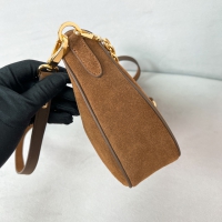 【PRADA】プラダ プラダ スーパーコピーRe-Edition スエード ミニバッグ ダークブラウン（1BC204_2C4S_F0324_V_QOO）