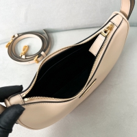 【PRADA】プラダ スーパーコピー アーケ スモール レザー ショルダーバッグ トラバーチン（1BC194_ASK_F03MV_V_OOO）