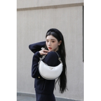 【PRADA】プラダ スーパーコピー アーケ スモール レザー ショルダーバッグ ホワイト（1BC194_ASK_F0PG7_V_OOO）