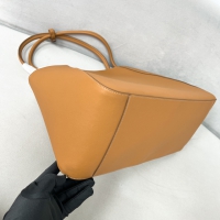  【PRADA】プラダ スーパーコピー ラージ ソフトグレインレザー トートバッグ キャメル（1BG510_2CYS_F03BH_V_OOO）