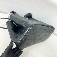 【PRADA】プラダ スーパーコピー ラージ キルトレザー トートバッグ ブラック（1BG547_2C53_F0002_V_T9I）