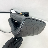 【PRADA】プラダ スーパーコピー ミディアム キルトレザー トートバッグ ブラック（1BG545_2C53_F0002_V_T9I）