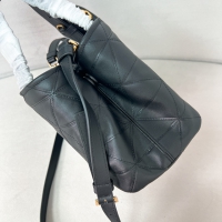 【PRADA】プラダ スーパーコピー スモール キルトレザー トートバッグ ブラック（1BG548_2C53_F0002_V_T9I）