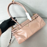 【PRADA】プラダ スーパーコピー ミディアム レザー ハンドバッグ スズラン（1BA426_2CYR_F03ZN_V_MOO）