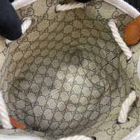  【GUCCI】グッチ スーパーコピー プリント ミニ ショルダーバッグ ベージュ/ブラウン （777166 FACV3 8455）