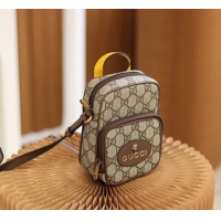 【GUCCI】グッチ スーパーコピー ネオ ヴィンテージ ミニバッグ キャンバス（658556 K9GOT 8861）