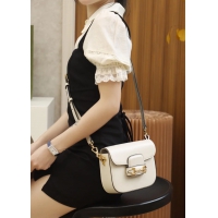 【GUCCI】グッチ スーパーコピー〔グッチ ホースビット 1955〕ミニ ショルダーバッグ ホワイト （‎658574 18YSG 9068）