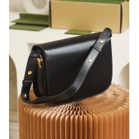 【GUCCI】グッチ スーパーコピー〔グッチ ホースビット 1955〕スモール ショルダーバッグ ブラック（602204 1DB0G 1000）