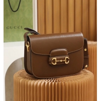 【GUCCI】グッチ スーパーコピー〔グッチ ホースビット 1955〕スモール ショルダーバッグ ブラウン（602204 1DB0G 2361）