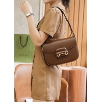 【GUCCI】グッチ スーパーコピー〔グッチ ホースビット 1955〕スモール ショルダーバッグ ブラウン（602204 1DB0G 2361）