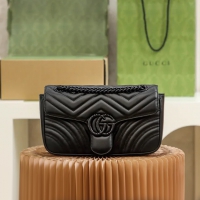 【GUCCI】グッチ スーパーコピー〔GGマーモント〕スモール ショルダーバッグ（‎443497 DTDFV 1000）