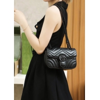 【GUCCI】グッチ スーパーコピー〔GGマーモント〕スモール ショルダーバッグ（‎443497 DTDFV 1000）