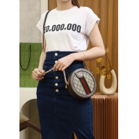 【GUCCI】グッチ スーパーコピー〔オフィディア〕GGミニラウンド ショルダーバッグ（550618 96I3B 8745）
