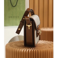 【GUCCI】グッチ スーパーコピー〔グッチ ホースビット 1955〕スモール ショルダーバッグ ブラウン（602204 92TCG 8563）