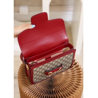 【GUCCI】グッチ スーパーコピー〔グッチ ホースビット 1955〕スモール ショルダーバッグ レッド（602204 92TCG 8561）
