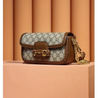 【GUCCI】グッチ スーパーコピー〔グッチ ホースビット 1955〕スモール ショルダーバッグ（735178 92TCG 8563）