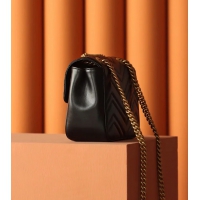 【GUCCI】グッチ スーパーコピー GGマーモント ミニ ショルダーバッグ（739682 AABZC 1000）