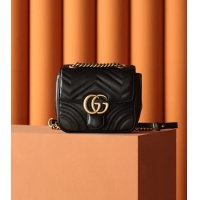 【GUCCI】グッチ スーパーコピー GGマーモント ミニ ショルダーバッグ（739682 AABZC 1000）
