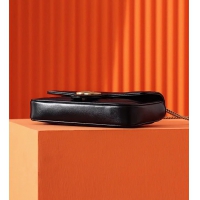 【GUCCI】グッチ スーパーコピー〔GGマーモント〕スーパーミニバッグ ブラック（‎751526 AACCE 1061）