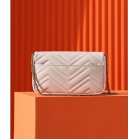 【GUCCI】グッチ スーパーコピー〔GGマーモント〕スーパーミニバッグ ホワイト（751526 AACCE 9053）