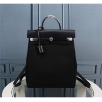 【HERMES】エルメス スーパーコピー エールバッグ・ア・ド・ジップ・リターン バックパック ブラック（H077670CKAB）