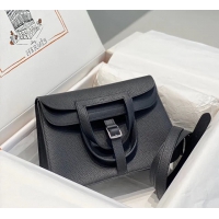 【HERMES】エルメス スーパーコピー アルザン 25 ショルダーバッグ ブラック（H082027CC89）