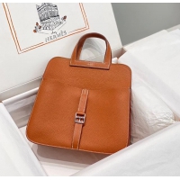 【HERMES】エルメス スーパーコピー アルザン 25 ショルダーバッグ ブラウン（H082131CC34）