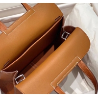 【HERMES】エルメス スーパーコピー アルザン 25 ショルダーバッグ ブラウン（H082131CC34）