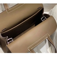 【HERMES】エルメス スーパーコピー アルザン 25 ショルダーバッグ エトゥープ（H082027CC18）