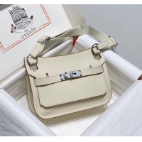 【HERMES】エルメス スーパーコピー ジプシエール ミニ ショルダーバッグ ホワイト（H083982CCBO）
