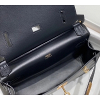 【HERMES】エルメス スーパーコピー ジプシエール ミニ ショルダーバッグ ブラック（H084049CCAA）