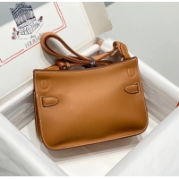 【HERMES】エルメス スーパーコピー ジプシエール ミニ ショルダーバッグ ブラウン（H084047CCAA）