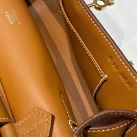 【HERMES】エルメス スーパーコピー ジプシエール ミニ ショルダーバッグ ブラウン（H084047CCAA）